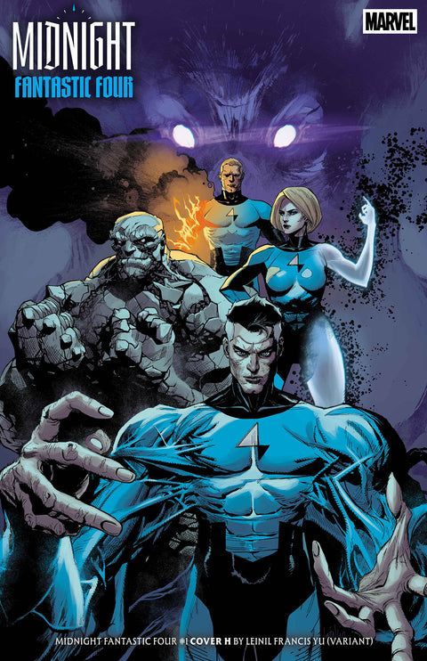 MIDNIGHT FANTASTIC FOUR #1 COVER H LEINIL YU VARIANT Marvel Benjamin Percy Kev Walker Leinil Yu
