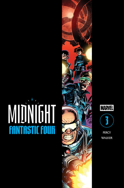 MIDNIGHT FANTASTIC FOUR #3 COVER A Marvel Benjamin Percy Kev Walker Kev Walker