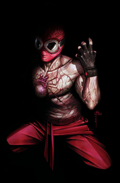 MIDNIGHT SPIDER-MAN #1 COVER J INHYUK LEE VIRGIN 1:100 VARIANT 1:100 Marvel Phillip Kennedy Johnson SCIETRONC Inhyuk Lee