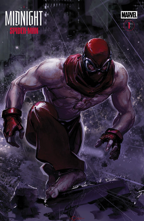 Midnight Spider-Man #1 (Cvr E) (2026) Clayton Crain Connecting Variant