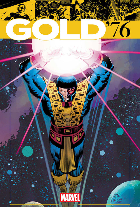 MARVEL GOLD '76 #1 JOHN ROMITA JR. VARIANT 1:25 Marvel Stephanie Phillips Madibek Musabekov John Romita Jr.