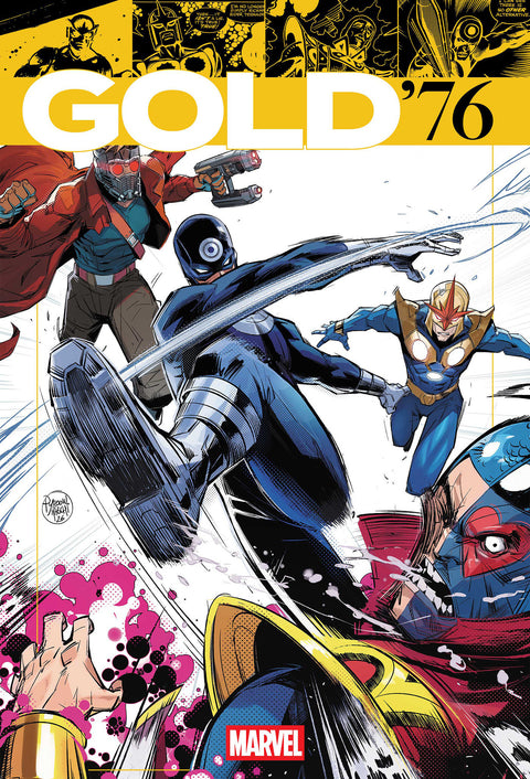 MARVEL GOLD '76 #1 HICHAM HABCHI HOMAGE VARIANT Marvel Stephanie Phillips Madibek Musabekov Hicham Habchi