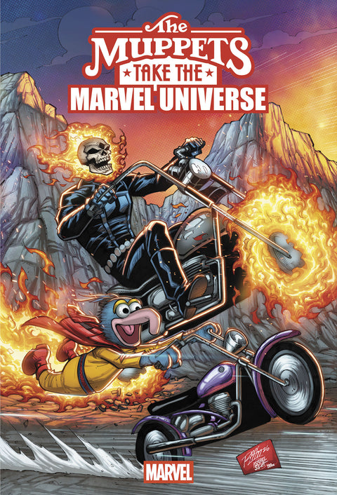 MUPPETS TAKE THE MARVEL UNIVERSE #1 RON LIM VARIANT 1:25 Marvel Chip Zdarsky Pete Woods Skottie Young