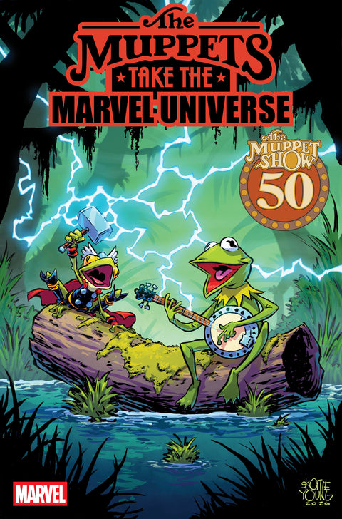 MUPPETS TAKE THE MARVEL UNIVERSE #1 SKOTTIE YOUNG VARIANT Marvel Chip Zdarsky Pete Woods Ron Lim