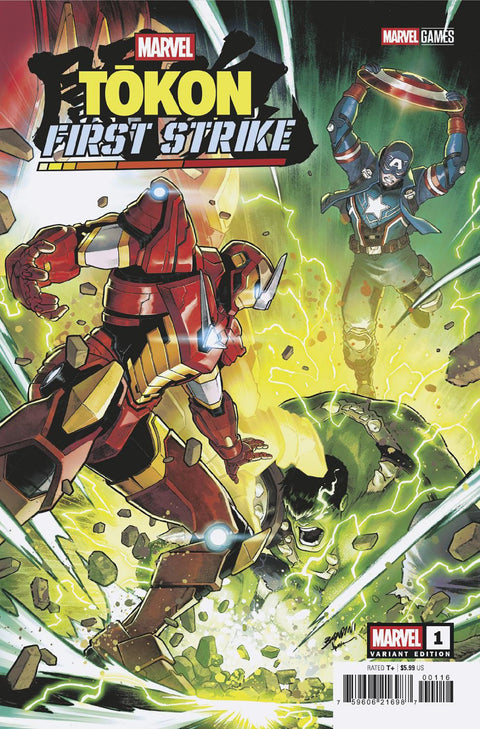 Marvel Tōkon: First Strike 1 Comic Michele Bandini Incentive Variant (1:25) Marvel Comics 2026