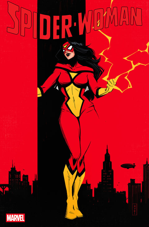 SPIDER-WOMAN #1 COVER B NOGI SAN SENSATIONAL VARIANT Marvel Dan Watters Andrea Broccardo Nogi San