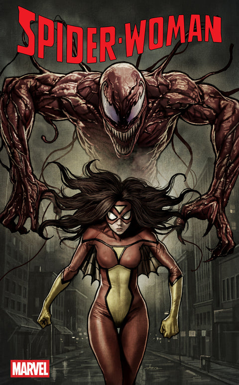 SPIDER-WOMAN #1 COVER C STONEHOUSE NOIR VARIANT Marvel Dan Watters Andrea Broccardo Stonehouse