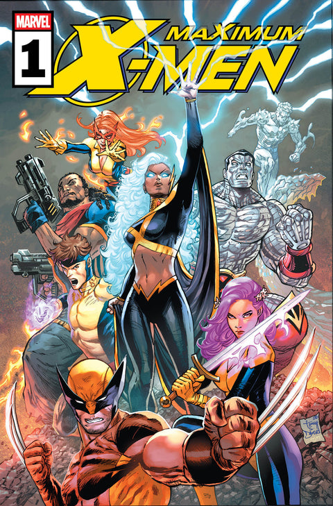 MAXIMUM X-MEN #1 COVER A Marvel Christopher Yost Tony Daniel Tony Daniel