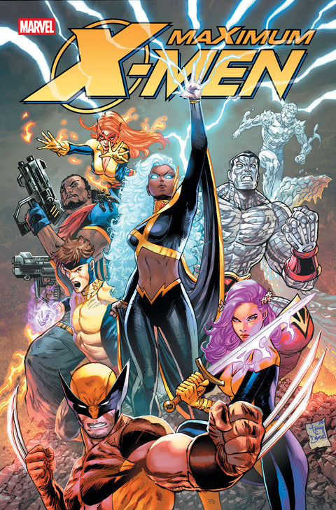 MAXIMUM X-MEN #1 COVER A Marvel Christopher Yost Tony Daniel Tony Daniel