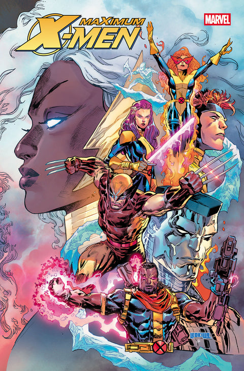 MAXIMUM X-MEN #1 COVER E KEN LASHLEY VARIANT Marvel Christopher Yost Tony Daniel Ken Lashley