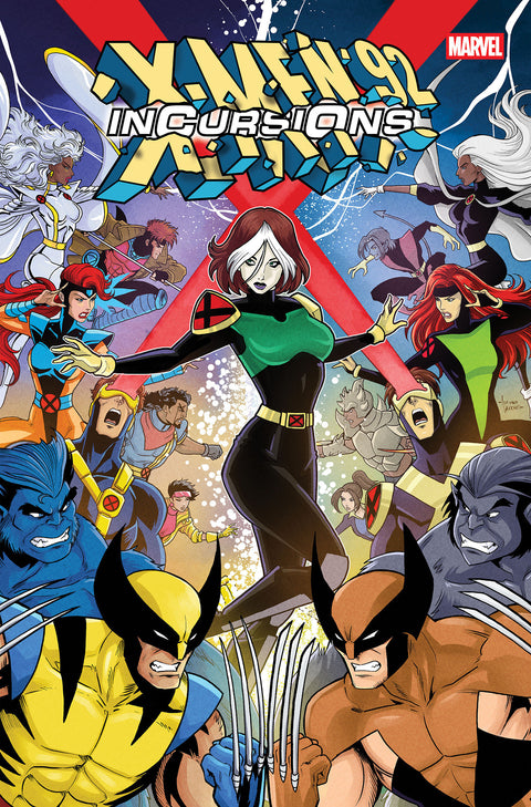 X-MEN '92: INCURSIONS #1 COVER A BY LUCIANO VECCHIO Marvel Craig Kyle TBA Luciano Vecchio