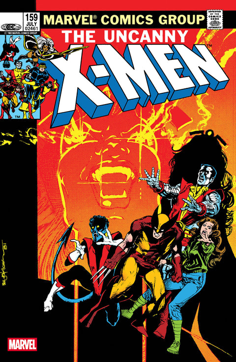 UNCANNY X-MEN #159 FACSIMILE EDITION Marvel Chris Claremont Bill Sienkiewicz Bill Sienkiewicz