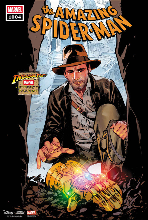 AMAZING SPIDER-MAN #1004 SARA PICHELLI INDIANA JONES MARVEL ARTIFACT VARIANT Marvel Joe Kelly Francesco Manna TBA