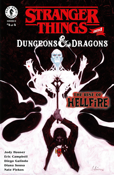 Stranger Things and Dungeons & Dragons: The Rise of Hellfire #4 (CVR D) (Jeremy Wilson) Dark Horse Comics Jody Houser Diego Galindo Jeremy Wilson