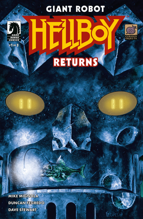 Giant Robot Hellboy Returns #1 (CVR A) (Duncan Fegredo) Dark Horse Comics Mike Mignola Duncan Fegredo Duncan Fegredo