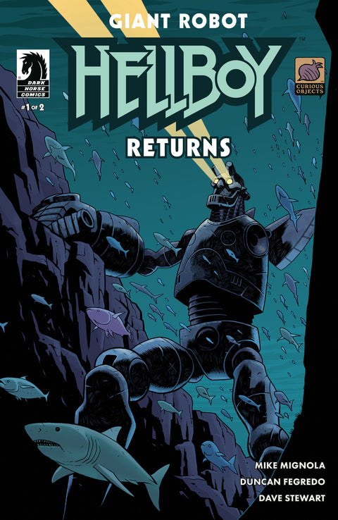 Giant Robot Hellboy Returns #1 (CVR B) (Ben Stenbeck) Dark Horse Comics Mike Mignola Duncan Fegredo Ben Stenbeck