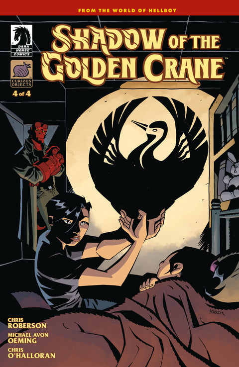Shadow of the Golden Crane #4 (CVR A) (Michael Avon Oeming) Dark Horse Comics Chris Roberson Michael Avon Oeming Michael Avon Oeming