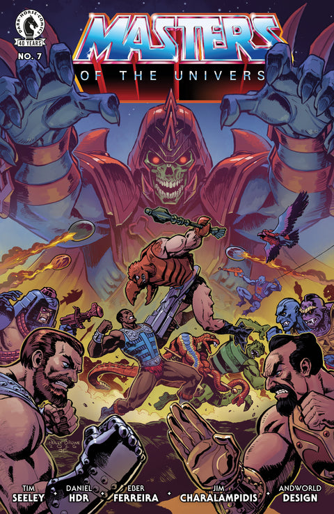 He-Man and the Masters of the Universe #7 (CVR A) (Reilly Brown) Dark Horse Comics Tim Seeley Reilly Brown Reilly Brown