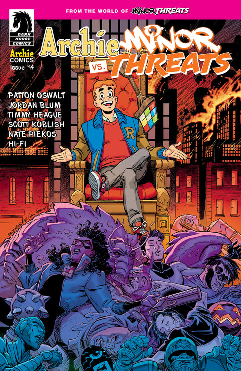 Archie vs Minor Threats #4 (CVR B) (Scott Koblish) Dark Horse Comics Patton Oswalt Scott Koblish Scott Koblish