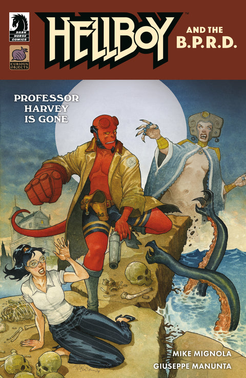 Hellboy and the B.P.R.D.: Professor Harvey Is Gone 1 Comic Giuseppe Manunta Dark Horse Comics 2025