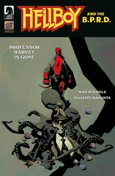 Hellboy and the B.P.R.D.: Professor Harvey Is Gone 1 Comic Mike Mignola Variant Dark Horse Comics 2025