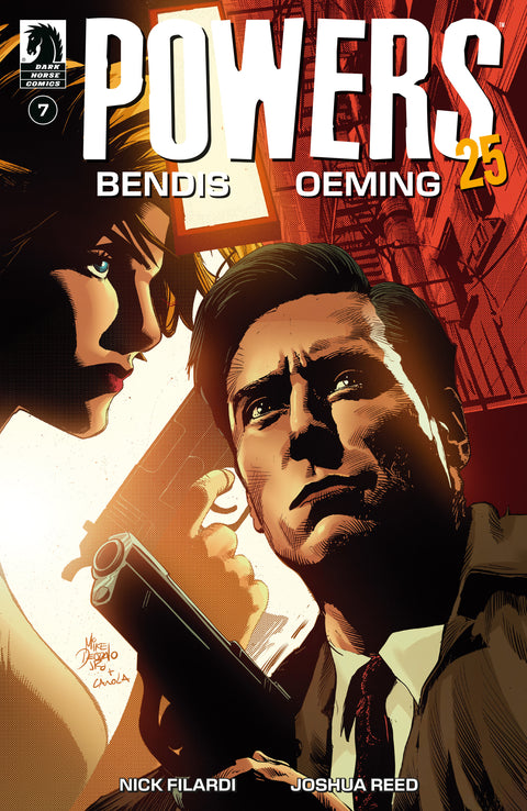 Powers 25 #7 (CVR B) (Mike Deodato Jr.) Dark Horse Comics Brian Michael Bendis Michael Avon Oeming Mike Deodato, Jr.