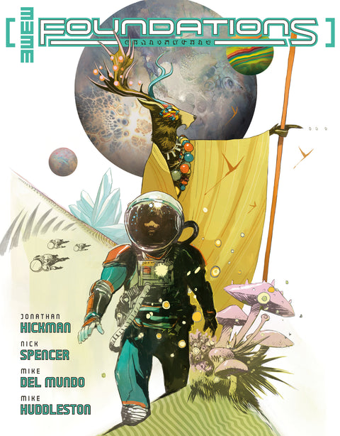 Foundations one-shot (CVR A) (3W3M) (Mike Huddleston) Dark Horse Comics Jonathan Hickman Mike Del Mundo Mike Huddleston