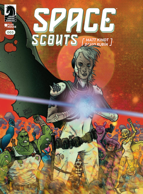 Space Scouts #3 (CVR A) (David Rubin) Dark Horse Comics Matt Kindt David Rubin David Rubin