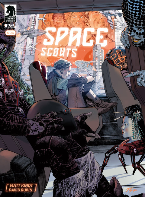 Space Scouts #3 (CVR B) (Alvaro Martinez Bueno) Dark Horse Comics Matt Kindt David Rubin Alvaro Martinez Bueno