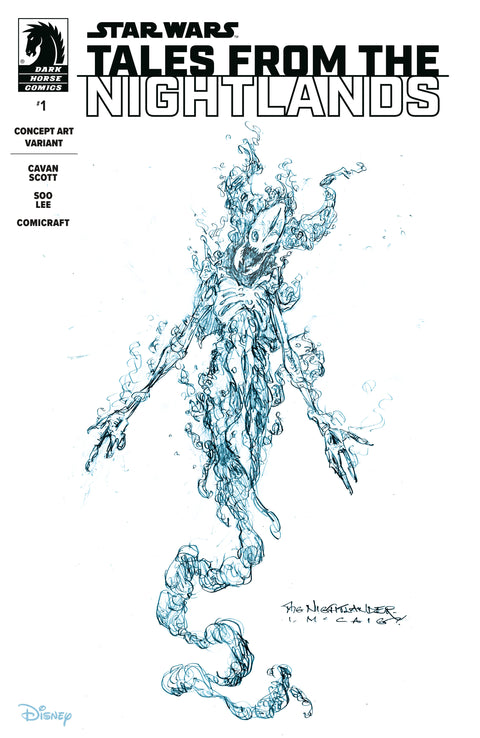 Star Wars: Tales from the Nightlands 1 Comic Ian McCaig Variant Dark Horse Comics 2025