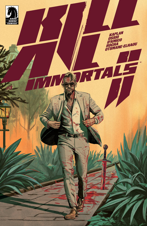 Kill All Immortals II #3 (CVR A) (Oliver Barrett) Dark Horse Comics Zack Kaplan Fico Ossio Oliver Barrett