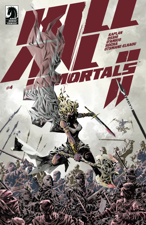 Kill All Immortals II #4 (CVR B) (Alan Quah) Dark Horse Comics Zack Kaplan Fico Ossio Alan Quah