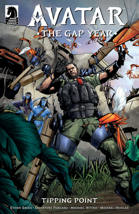 Avatar: The Gap Year--Tipping Point #4 (CVR A) (Salvatore Porcaro) Dark Horse Comics Ethan Sacks Salvatore Porcaro Salvatore Porcaro