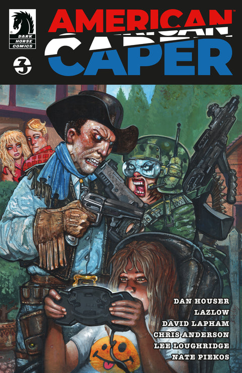 American Caper #3 (CVR B) (Simon Bisley) Dark Horse Comics Dan Houser David Lapham Simon Bisley