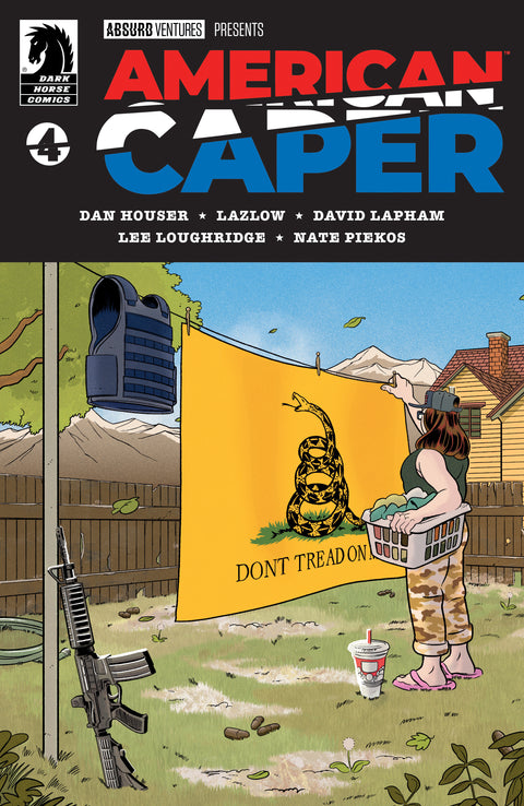 American Caper #4 (CVR A) (Tyler Boss) Dark Horse Comics Dan Houser David Lapham Tyler Boss