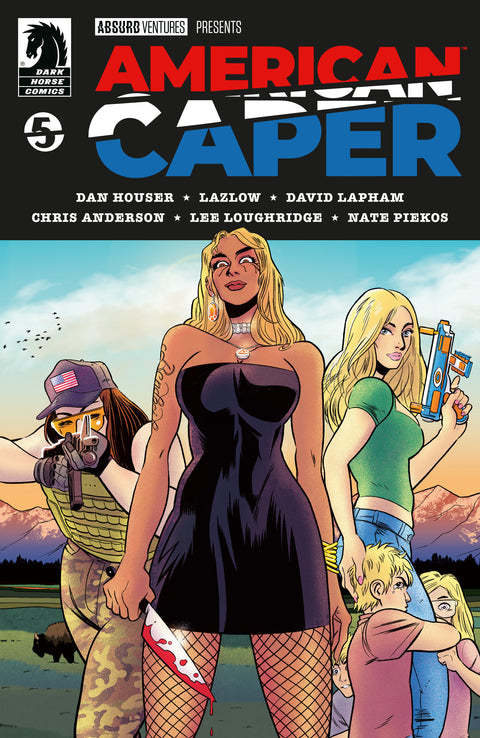 American Caper #5 (CVR A) (Tyler Boss) Dark Horse Comics Dan Houser David Lapham Tyler Boss