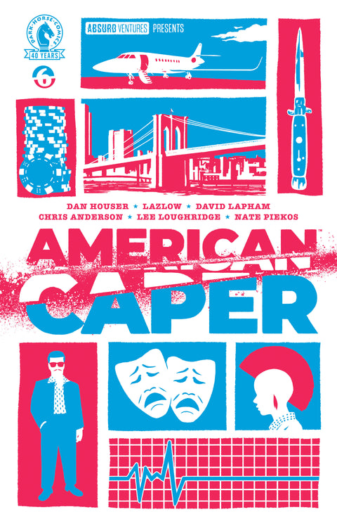 American Caper #6 (CVR A) (Tyler Boss) Dark Horse Comics Dan Houser David Lapham Tyler Boss