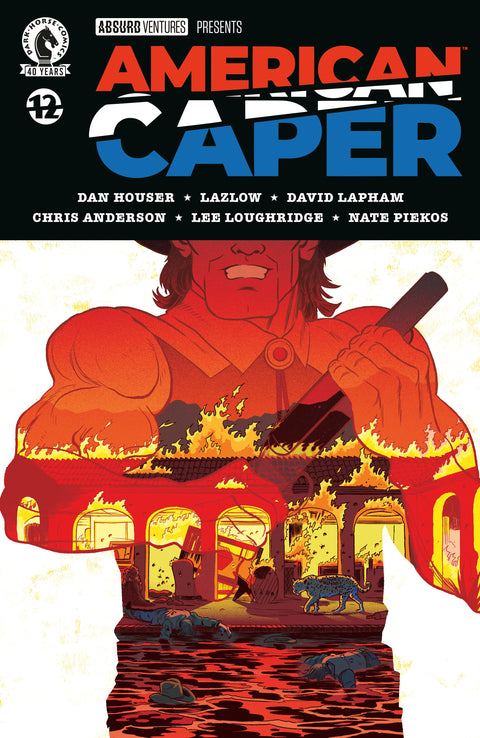 American Caper #12 (CVR A) (Tyler Boss) Dark Horse Comics Dan Houser David Lapham Tyler Boss