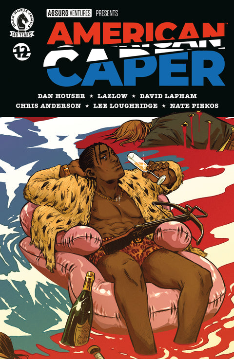 American Caper #12 (CVR B) (Becky Cloonan) Dark Horse Comics Dan Houser David Lapham Becky Cloonan