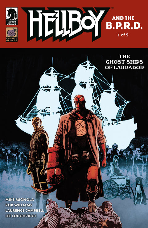 Hellboy and the B.P.R.D.: The Ghost Ships of Labrador 1 Comic Laurence Campbell Dark Horse Comics 2025
