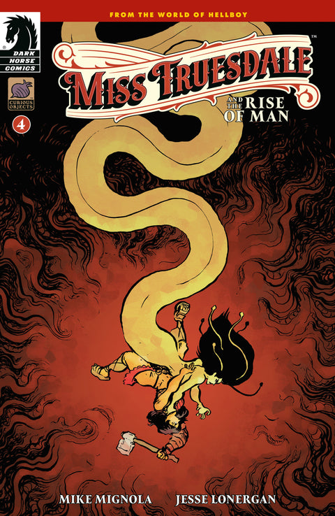 Miss Truesdale and the Rise of Man #4 (CVR A) (Jesse Lonergan) Dark Horse Comics Mike Mignola Jesse Lonergan Jesse Lonergan