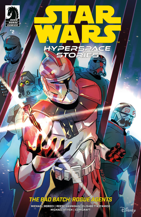Star Wars: Hyperspace Stories: The Bad Batch--Rogue Agents #2 (CVR A) Dark Horse Comics Michael Moreci Reese Hannigan Valeria Favoccia