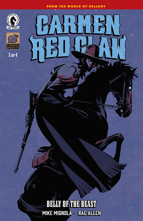 Carmen Red Claw: Belly of the Beast 3 Comic Tonci Zonjic Variant Dark Horse Comics 2026
