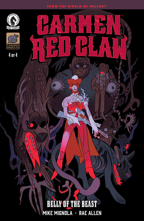 Carmen Red Claw: Belly of the Beast #4 (CVR B) (Benjamin Schipper) Dark Horse Comics Rae Allen Rae Allen Benjamin Schipper