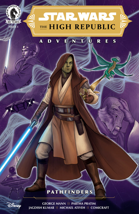 Star Wars: The High Republic Adventures--Pathfinders #1 (CVR A) (Jake Bartok) Dark Horse Comics George Mann Partha Pratim Jake Bartok