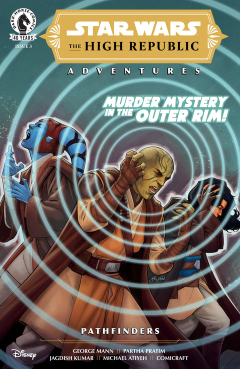 Star Wars: The High Republic Adventures--Pathfinders #3 (CVR A) (Jake Bartok) Dark Horse Comics George Mann Partha Pratim Jake Bartok