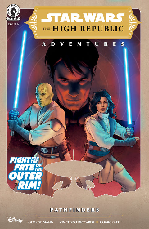 Star Wars: The High Republic Adventures--Pathfinders #6 (CVR A) (Jake Bartok) Dark Horse Comics George Mann Vincenzo Riccardi Jake Bartok