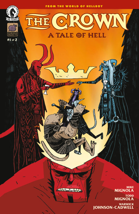 The Crown: A Tale of Hell #1 (CVR A) (Warwick Johnson-Cadwell) Dark Horse Comics Mike Mignola Warwick Johnson-Cadwell Warwick Johnson-Cadwell