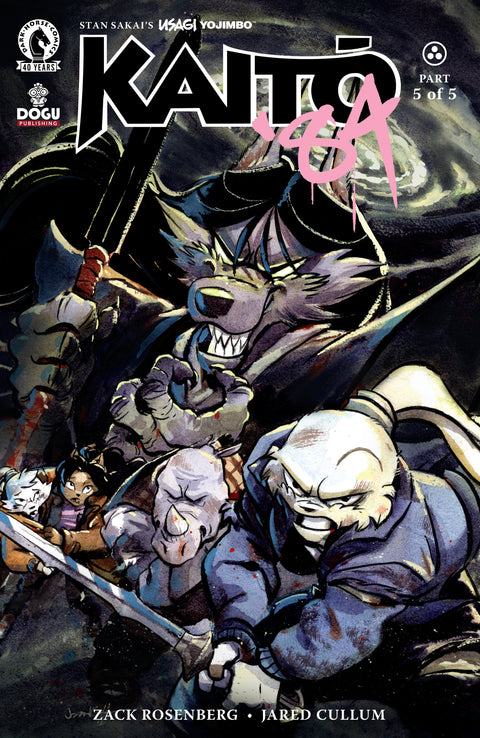 Usagi Yojimbo: Kaito '84 #5 (CVR A) (Jared Cullum) Dark Horse Comics Zack Rosenberg Jared Cullum Jared Cullum