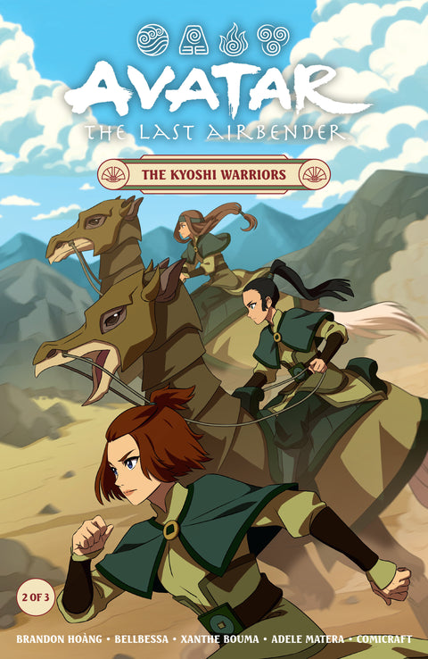 Avatar: The Last Airbender--The Kyoshi Warriors #2 (CVR A) (Danielle Weires) Dark Horse Comics Brandon Hoàng BellBessa Danielle Weires